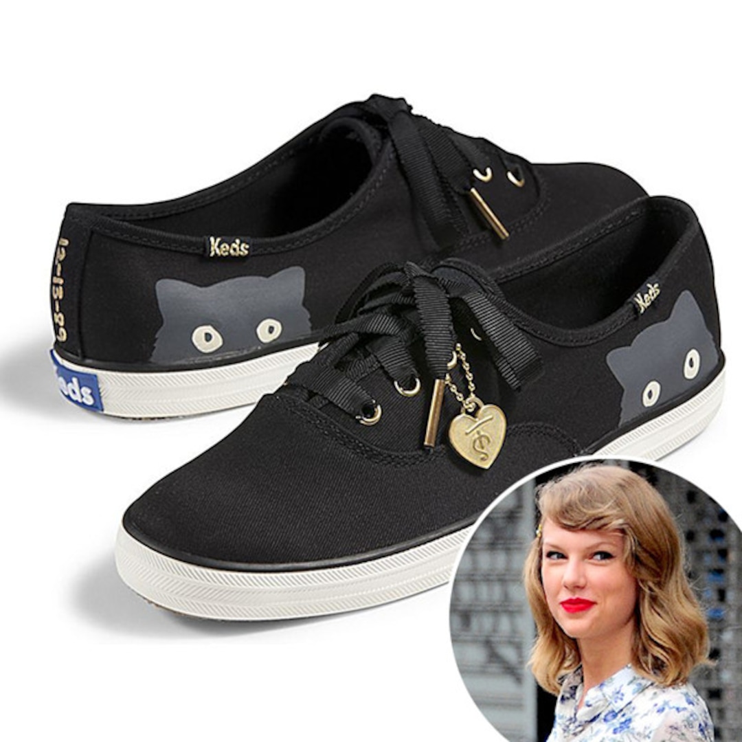 Taylor Swift Launches Special "Sneaky Cat" Sneakers with